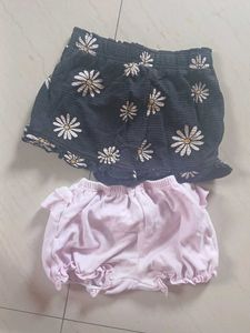Cute Baby Bloomers Set