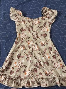 Cute autumn mini dress