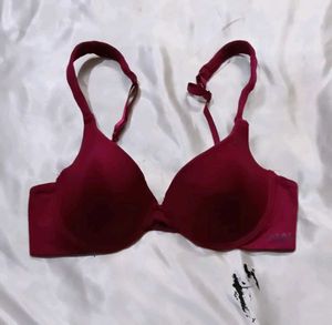 new Burgundy Bra