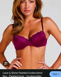 Beautiful Lace & paded bra with brief 👍