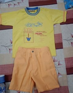Brand New Kids Boy T Shirt Nikkar Set