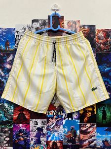 Men's Lacoste Striped Swim Shorts
