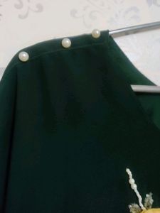 designer one sided kaftan kurti