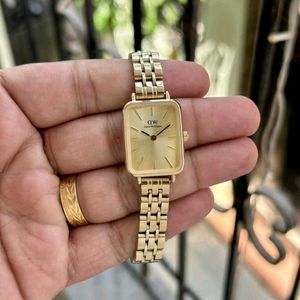 DANIEL WELLINGTON QUADRO PRESSED UNITONE LADIES WA