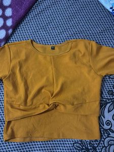 Off-Shoulder Ribbed Top