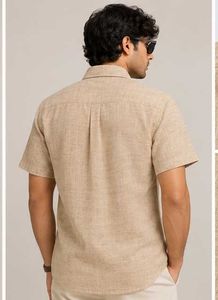Linen club shirt