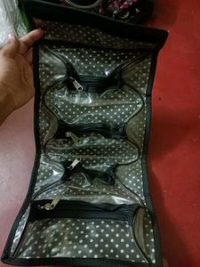Polka Dot Travel Toiletry Bag