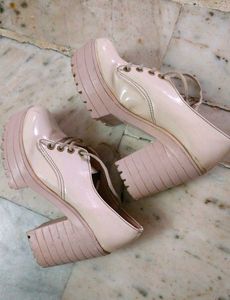 Nude Boots Cum Heels ( Women's)