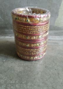 Red Chudi With Kangan Sets 2 Darjan