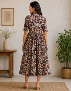 Kalamkari Printed Kurta