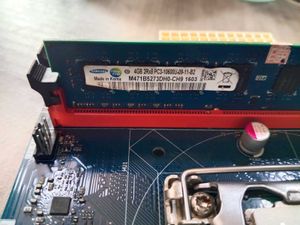 Acer Motherboard HBI-M1 with i3 processor and 4gb