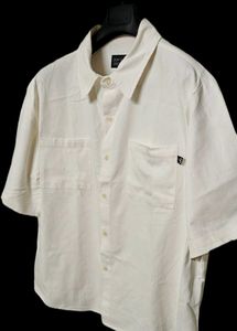 PERSTEP Classic White Short Sleeve Button-Up Shirt