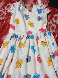 Butterfly Print Dress