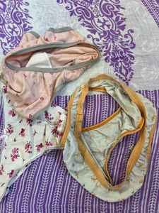 Cute Heart &amp; Floral Print Panties (2 Pcs)
