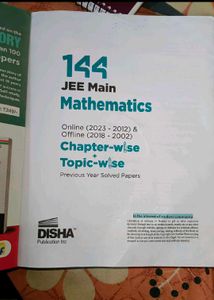 JEE Mains Physics, Chemistry, Math's PYQ