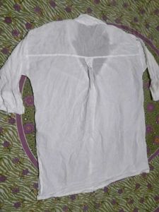Chic White Oversized Shirt