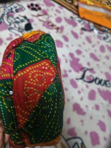 Bandhani Print Rajasthani cap