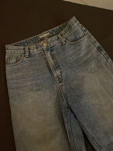 Wide Leg Denim Jeans