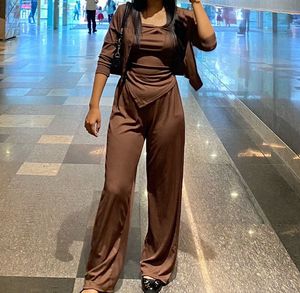 Chic Brown Co-ord Set
