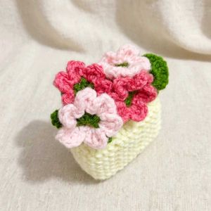 Handmade Crocheted Flower Pot cover
