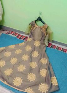 Beautiful Embroidered Ethnic Gown