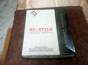 Hi-Style Leather New Wallet Not Use 👍