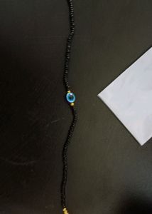 Evil eye anklet