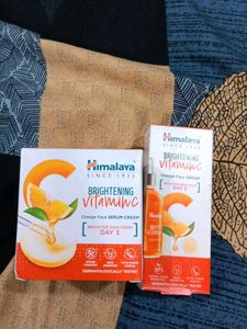 Himalaya Brightening Vitamin C Face Serum & Cream