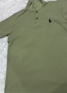 Men's Olive Green Polo Shirt