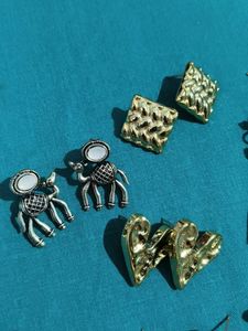 15 Assorted Fashion Earrings Set 🌹 ❤️