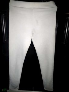 Combo Of 2... White Jaggging With Multicolour Pant