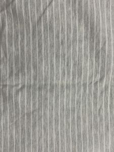 Grey Striped V-Neck T-Shirt
