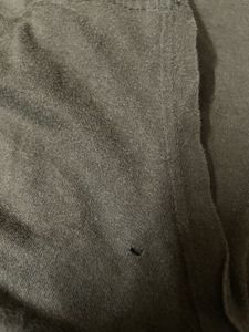 Used Wrogn Hooded T-Shirt | Olive Green | Oversize