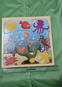 Ocean Theme Kids Wooden Puzzle