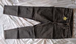 Vintage Washed Grey(charcoal) Denim Jeans