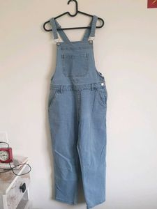 Denim Overalls - Casual & Comfortable