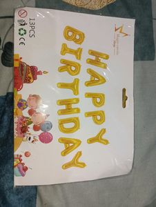 Hapoy Birthday Decoration Balloon