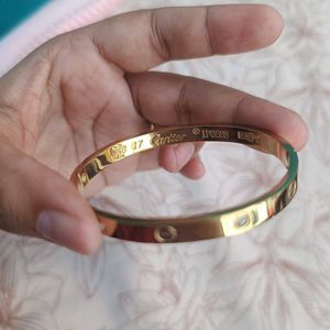 Elegant Cartier inspired bracelet with Diamonds