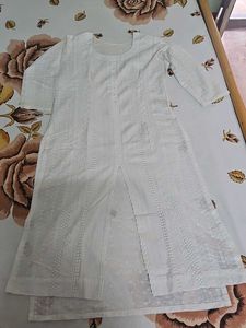 White Chikankari Kurta