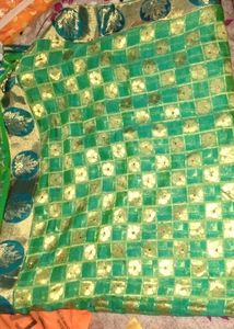 Beautiful Emerald Green Saree