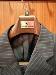 Men's Pinstripe Suit Jacket