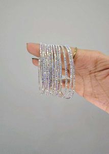 Sparkling Rhinestone Bangles