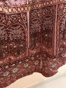 Maroon Embroidered Lehenga Choli