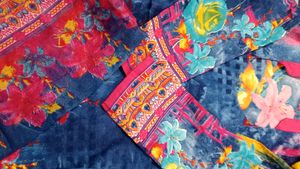 Women Kurti Salwar With Dupatta Set