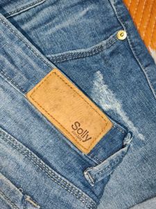 Stylish Blue Denim Shorts