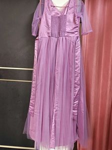 Beautiful Classy mauve gown💜
