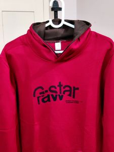 💥BUY1GET1💥 red hooded sweatshirt