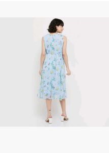 Chic Floral Print Midi Dress