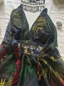 Bohemian Print Mini Dress