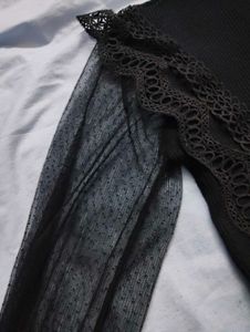 black lace tops